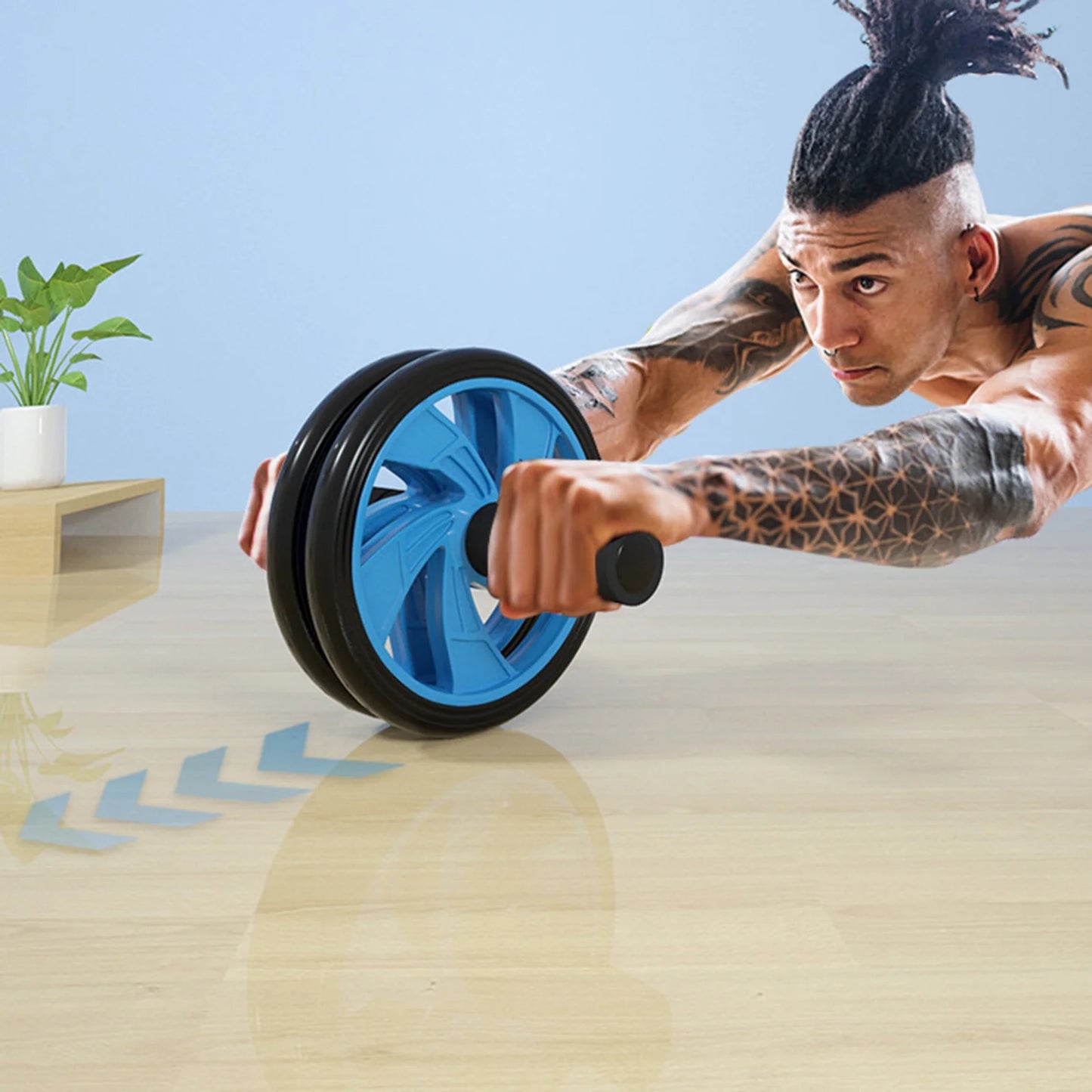 Abdominal Wheel Abdominal Muscle Wheel Roller Sports Fitness Equipment